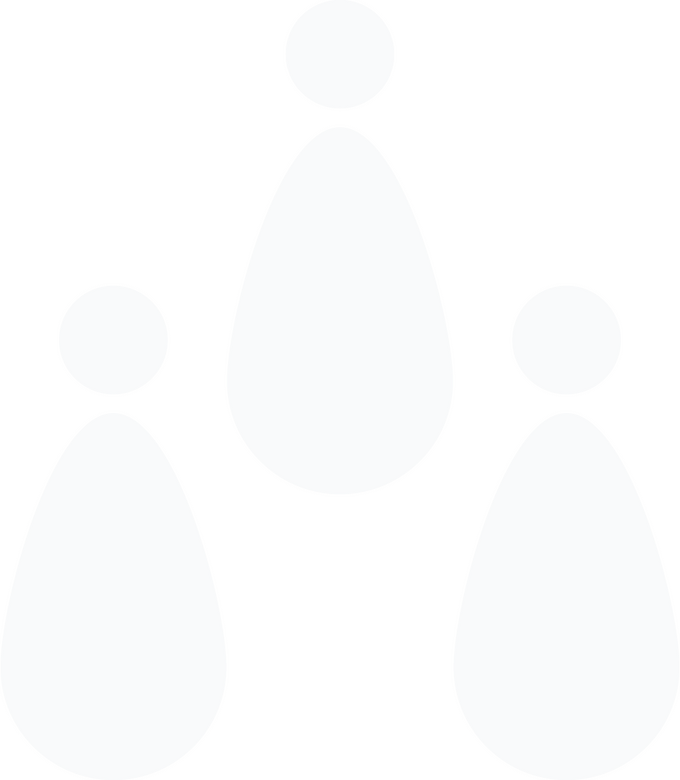 The gathering icon. Representing the collective, this icon is utilized to communicate community, communal spaces, events, or opportunities for interpersonal engagement.